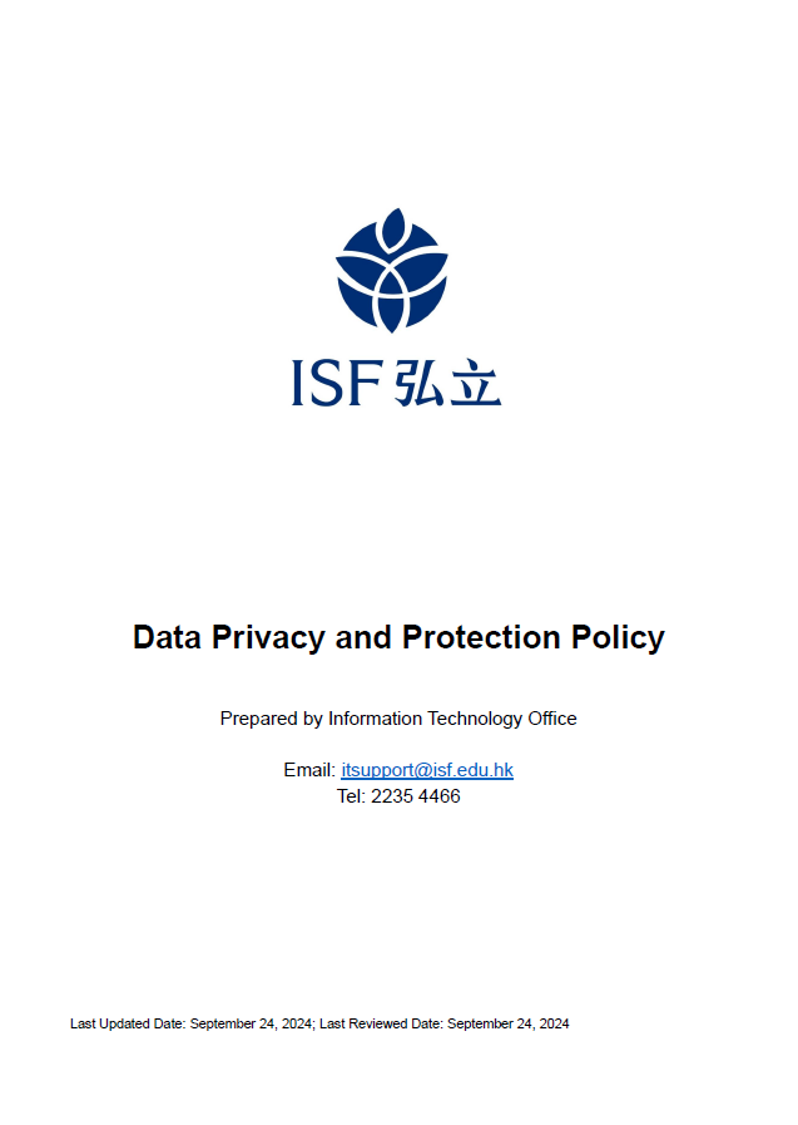 Data Privacy and Protection Policy